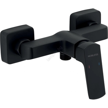 FERRO - Кранче за душ NOBLESS EGO матов черен (NR0050)