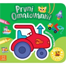 První omalovánky Moje vozidla