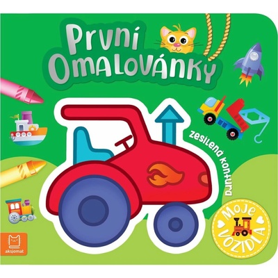 První omalovánky Moje vozidla