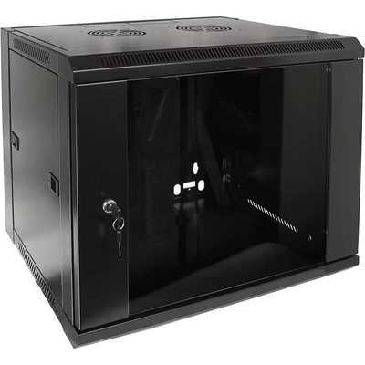 Екском Комуникационен Шкаф 9U 600x450мм W600/D450/H500 (RACK 9U 600х450 RAL9004)
