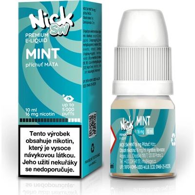 Nick SW Cool Mint 10 ml 16 mg