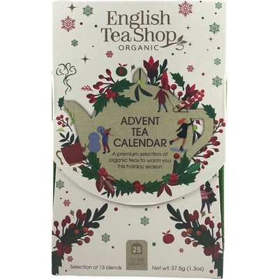 English Tea Shop Adventný kalendár Biela krabička 24 sáčkov