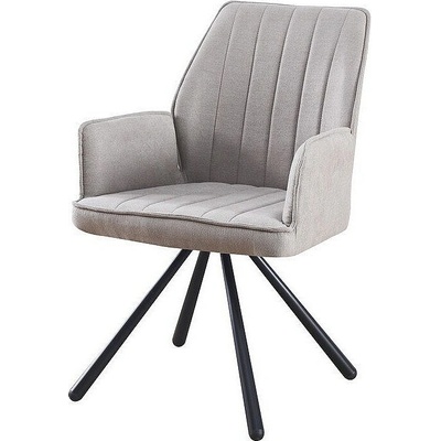 ЕВРОМАР Трапезен стол k-336 светло кафяв / черен