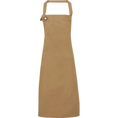 Premier Workwear Pracovní zástěra za krk PR130 Khaki Pantone 7503 72x86cm