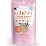Schesir Baby Cat Salmon and Chicken in Mousse пауч мус със сьомга и пиле за котенца, 70 г