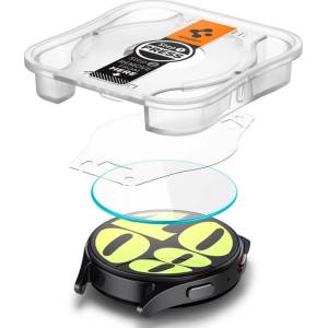 Spigen Стъклен Протектор за Samsung Watch 7 40mm, Spigen Glas. tR EZ Fit 2бр. , Прозрачен (AGL08494)