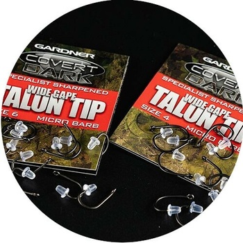 Gardner Háčiky Špecialist Hand Sharpened Covert Dark Wide Gape Talon Tip 10 ks Veľ.4