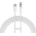 Baseus Кабел Baseus - Explorer CATS010502, USB-A/USB-C, 2 m, бял (CATS010502_VZ)