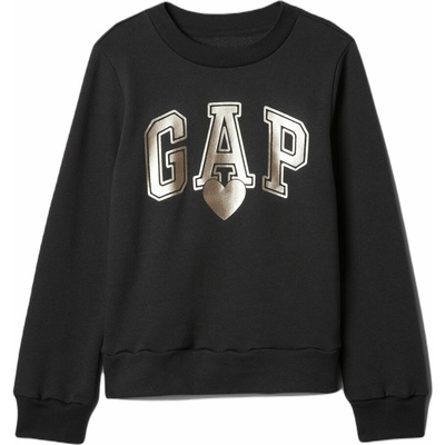 GAP V-Logo černá stříbrná