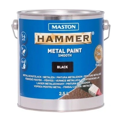 Maston Hammer Smooth Paint 250ml Žltá