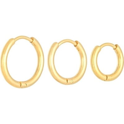 Ornamenti pozlacené Creoles medium gold OOR300063