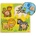 Bigjigs Toys Дървен пъзел с дръжки Bigjigs - Сафари животни (BJ521)