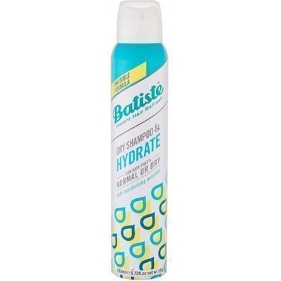 Batiste Hydrating suchý šampon pro normální nebo suché vlasy 200 ml