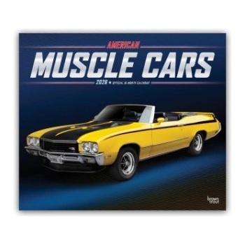 Browntrout Verlags GmbH American Muscle Cars - Amerikanische Muskel-Autos 2026 - 16-Monatskalender im Deluxe-Format