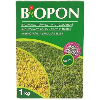 Biopon na trávniky proti žltnutiu 1 kg