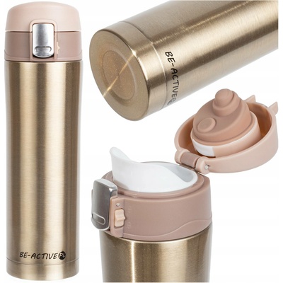 Be-active termohrnek TK14 400 ml zlatý