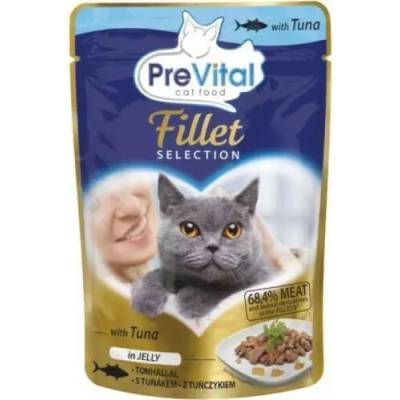 PreVital Fillet Selection tuniak v želé 85 g