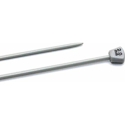 KOH-I-NOOR Pletací jehlice 25cm 2.0mm krátké