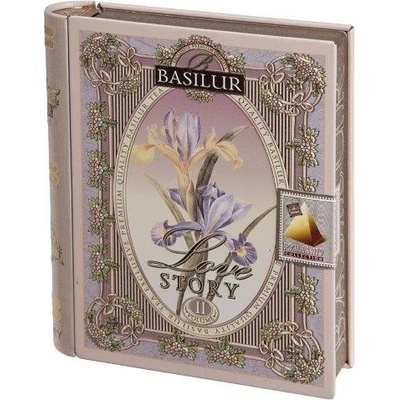 Basilur Kniha Love Story II. Pyramid malá 5 x 2 g