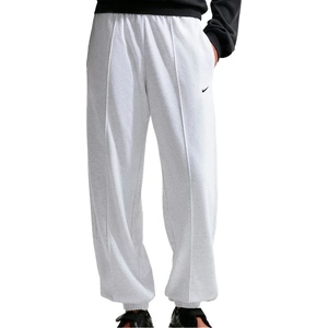 Nike Дамски анцунг долнище Nike Women's NSW Chill FT Jogger Pant Tracksuit trousers - Birch Heather / White / Black - размер XS (107-4566-0111)