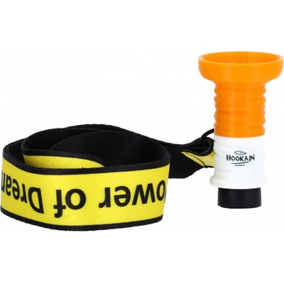 Hookain náustek na krk LitLip Orange