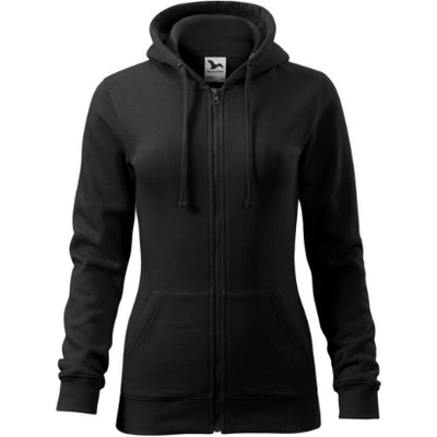 Malfini Trendy Zipper mikina dámská černá