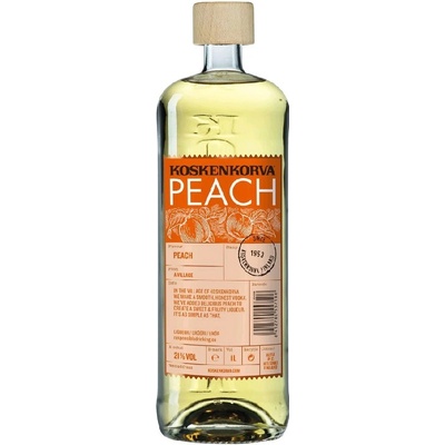 Koskenkorva Peach 1 l (holá láhev) – Zboží Mobilmania