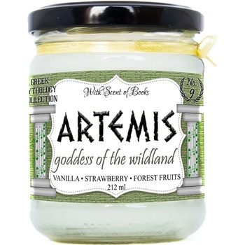 Image 1 of With Scent of Books Ароматна свещ - Артемида, 212 ml
