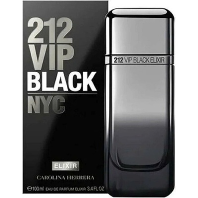 Carolina Herrera 212 VIP Black Elixir parfumovaná voda pánska 100 ml
