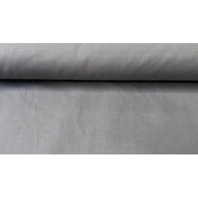 Bavlnená látka UNI sivá šírka 150 cm
