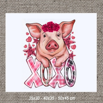 Obraz XOXO 40x35 cm