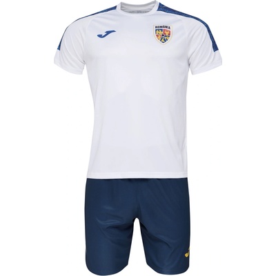 Joma FED. FUTBOL RUMANÍA TRAINING JUNIOR SET biela tmavo modrá mix
