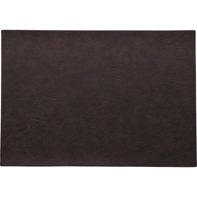 ASA Selection Prostírání imitace kůže black coffe 33x46cm