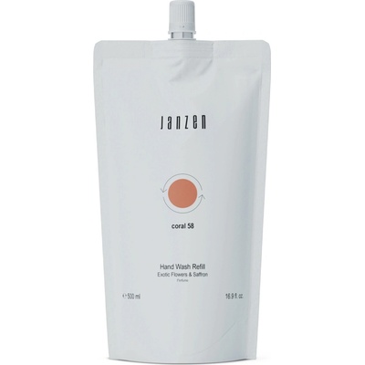 Janzen mýdlo náhradní náplň coral 58 500 ml