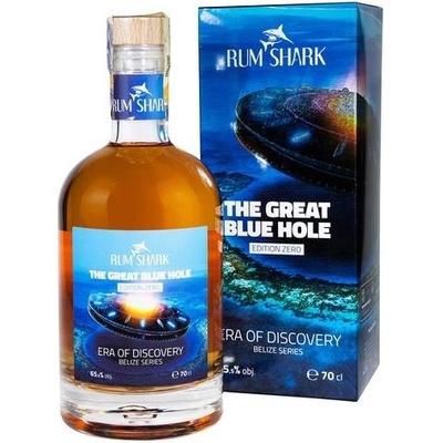 Rum Shark Era of Discovery Belize The Great Blue Hole UFO 1 65,5% 0,7 l (karton)