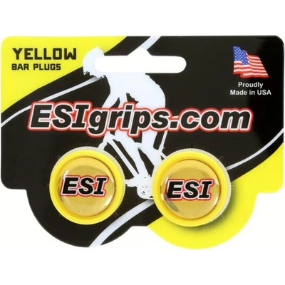 Esi Grips Bar Plugs, koncovky - Yellow