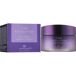 Missha Time Revolution Night Repair Ampoule Cream 5x extreme biome 51 - Нощен серум за лице 50мл