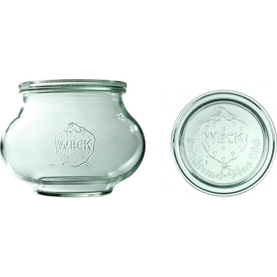 WECK Selská s víčkem 4 x 1062 ml