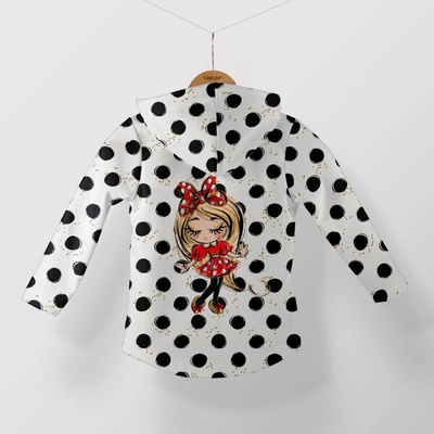 Takoy Panel se střihem 164 softshell bunda myška blond černá