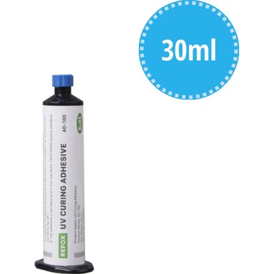 Refox AD-100 - UV Vytvrditeľné Vodotesné Lepidlo 30 ml