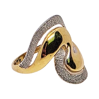 VipGold Златен дамски пръстен 3.70 гр (pr020)