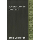 Roman Law in Context