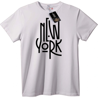 NOONEBRAND Тениска New York стилизирана - 2XL, Black