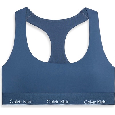 Calvin Klein Women's Moisture Wicking Medium Impact Sports Bra - Dark Denim
