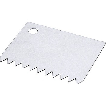 Stěrka na dekoraci z nerezové oceli 110x80 mm | CONTACTO, 663/011 inox