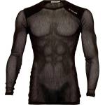 Aclima Мъжко мериносово термобельо Aclima WoolNet Light Crewneck Merino base layer - Jet Black - размер XL (015-2198-0115)