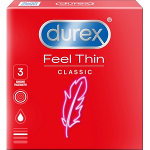 Durex Презервативи Durex (3 бр. /кутия) FeelThin Classic