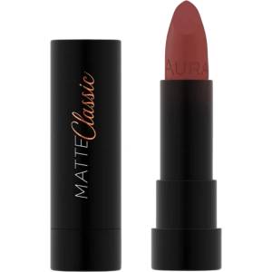 Aura Червило с матов финиш Classic Matte, 156 Deep Caramel, 4.2 g - ozone