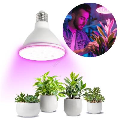 LED Крушка за растения VITABLOOM E27/9W/230V 1200K бял - Brilagi (BG1665)