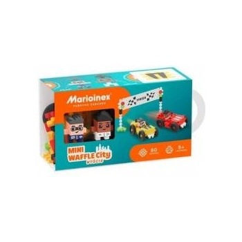 Marioinex Mini Waffle Building Blocks 80 Elements Racing